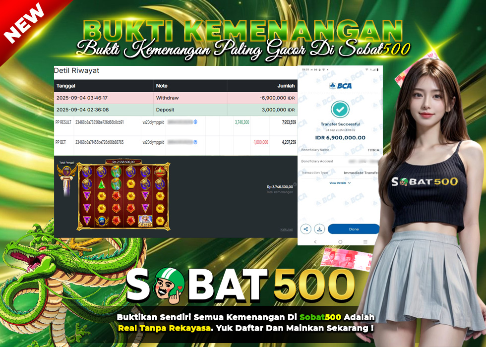 BUKTI JACKPOT SLOT GATES OF OLYMPUS SUPER SCATTER TERPERCAYA DI INDONESIA TGL 04-09-2025