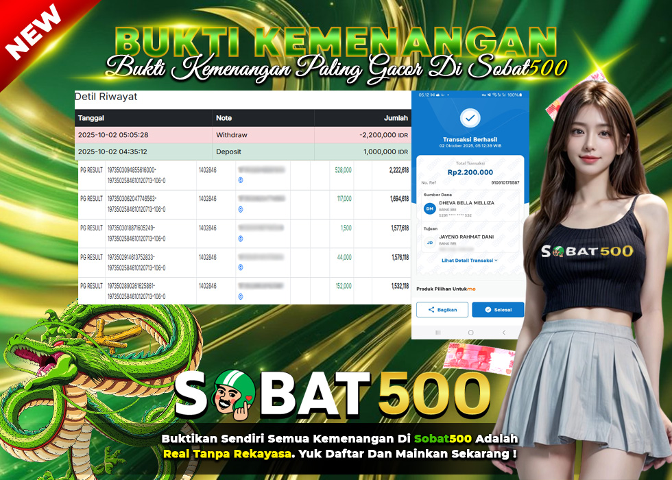 BUKTI JACKPOT SLOT MIDAS FORTUNE TERPERCAYA DI INDONESIA TGL 02-10-2025
