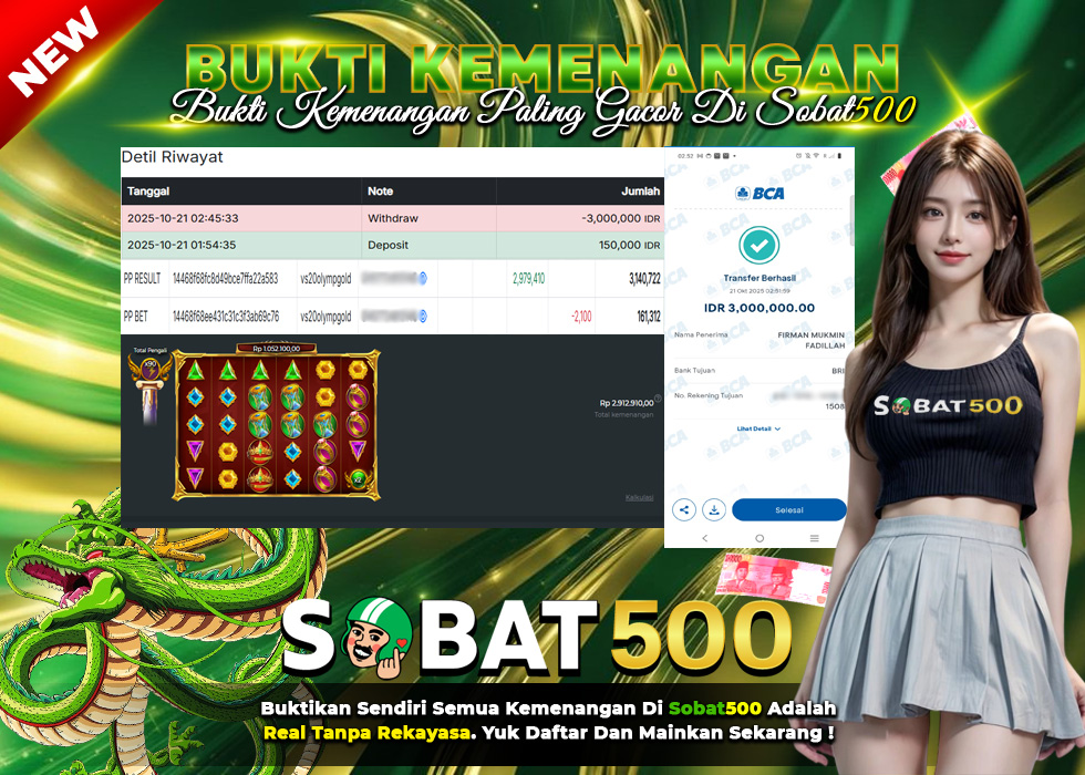 BUKTI JACKPOT SLOT GATES OF OLYMPUS SUPER SCATTER TERPERCAYA DI INDONESIA TGL 21-10-2025