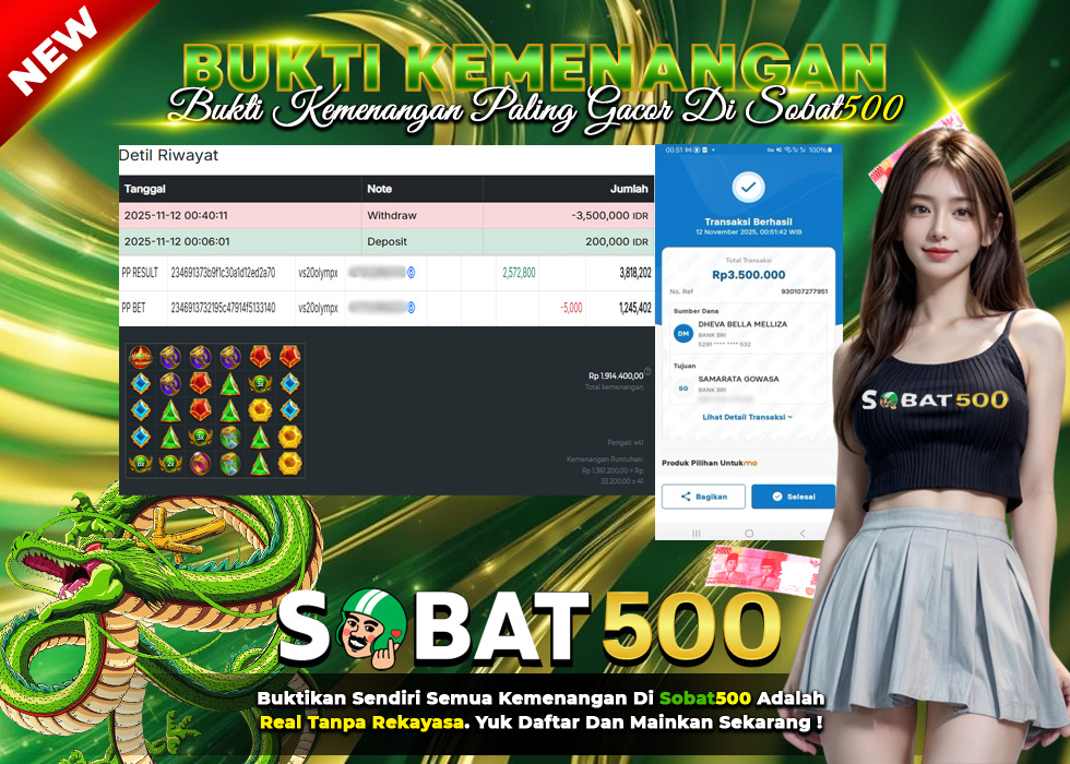 BUKTI JACKPOT SLOT GATES OF OLYMPUS 1000 TERPERCAYA DI INDONESIA TGL 12-11-2025