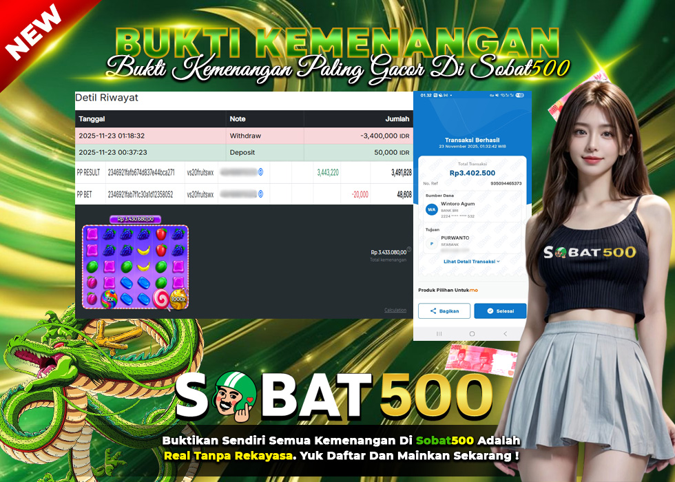 BUKTI JACKPOT SLOT SWEET BONANZA 1000 TERPERCAYA DI INDONESIA TGL 23-11-2025