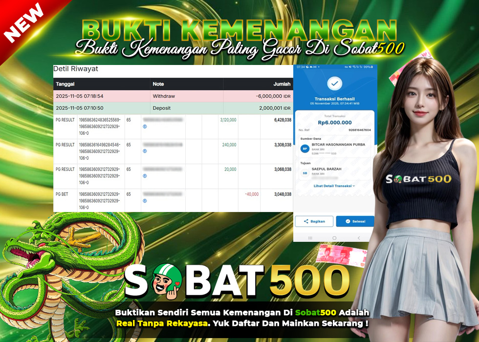 BUKTI JACKPOT SLOT MAHJONG WAYS TERPERCAYA DI INDONESIA TGL 05-11-2025