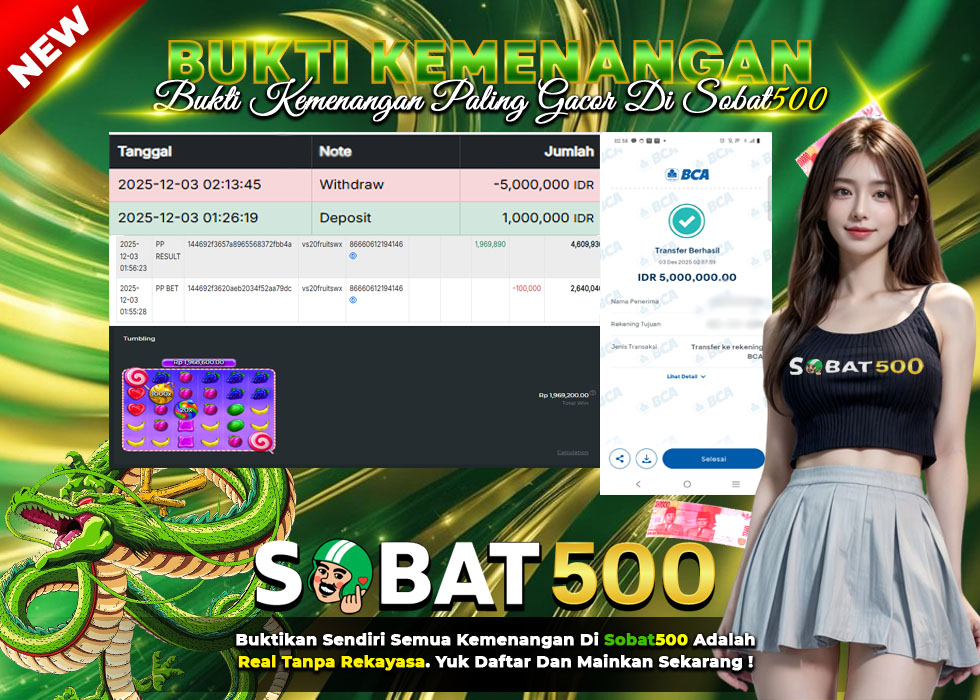 BUKTI JACKPOT SLOT SWEET BONANZA 1000  TERPERCAYA DI INDONESIA TGL 03-12-2025
