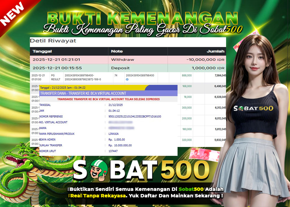 BUKTI JACKPOT SLOT MAHJONG WAYS TERPERCAYA DI INDONESIA TGL 21-12-2025