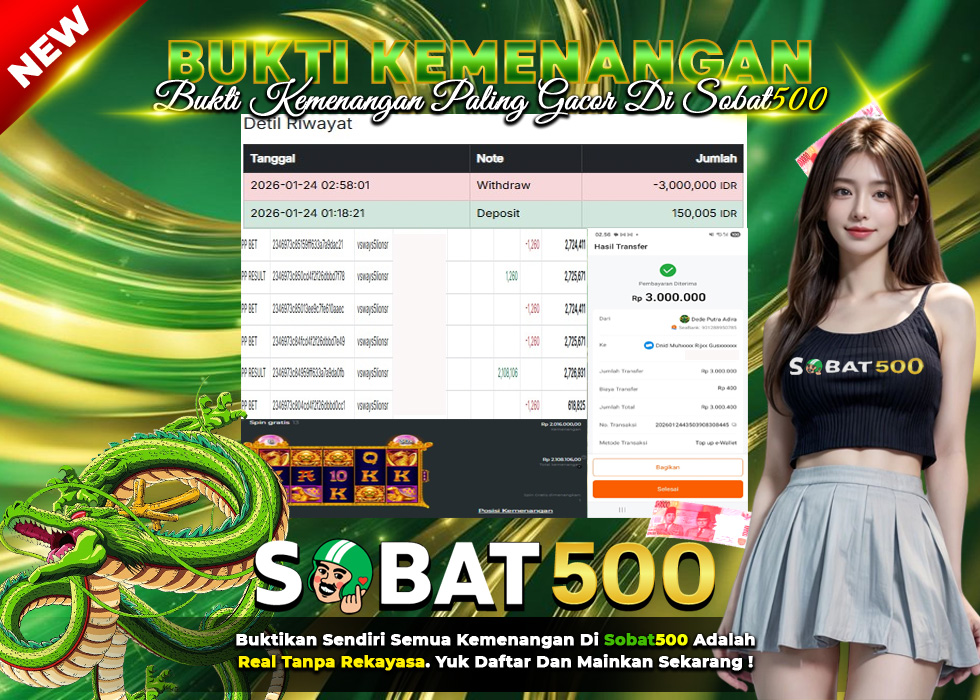 BUKTI JACKPOT SLOT 5 LIONS REBORN TERPERCAYA DI INDONESIA TGL 24-01-2026
