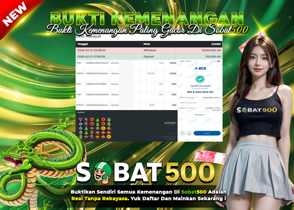 BUKTI JACKPOT SLOT GATES OF OLYMPUS 1000 TERPERCAYA DI INDONESIA TGL 20-02-2026
