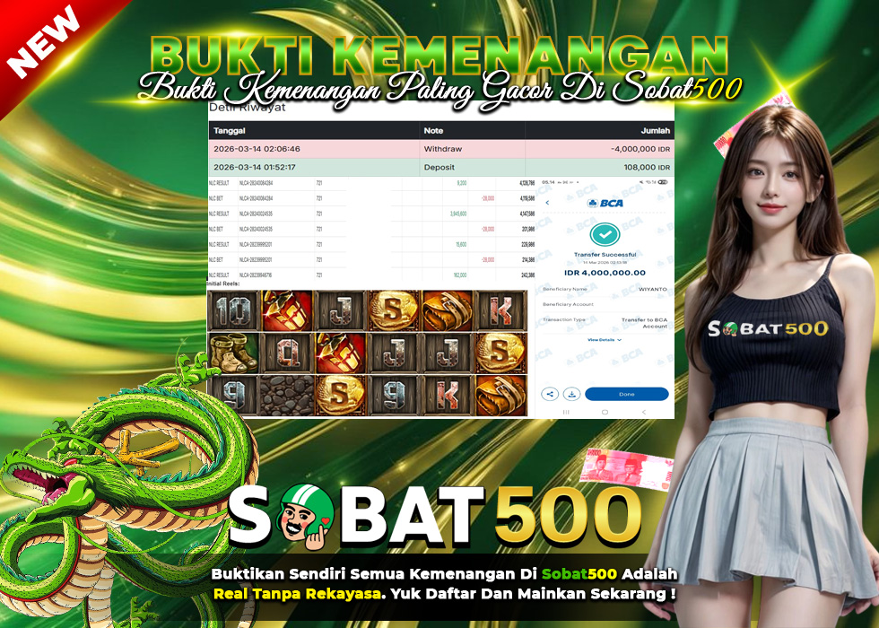 BUKTI JACKPOT SLOT NO LIMIT CITY TERPERCAYA DI INDONESIA TGL 14-03-2026