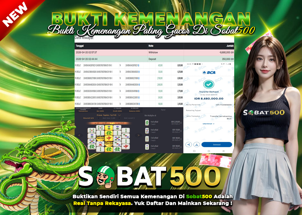 BUKTI JACKPOT SLOT MAHJONG WAYS 2 TERPERCAYA DI INDONESIA TGL 20-04-2026