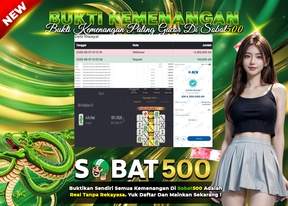 BUKTI JACKPOT SLOT MAHJONG WAYS 2 TERPERCAYA DI INDONESIA TGL 07-08-2026