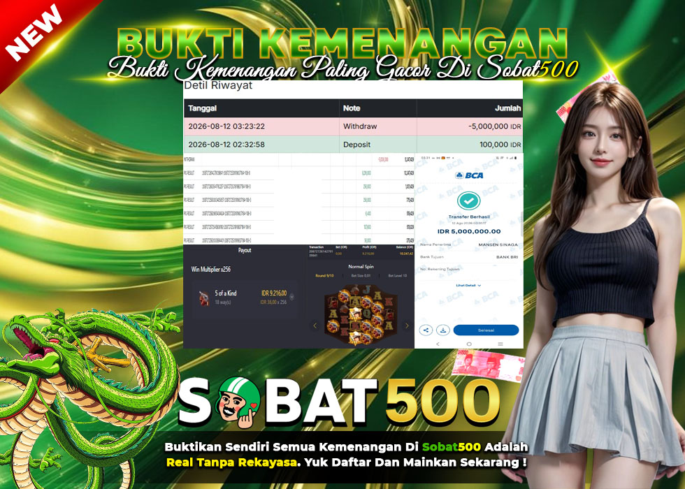 BUKTI JACKPOT SLOT Wild BOUNTY SHOWDOWN TERPERCAYA DI INDONESIA TGL 12-08-2026