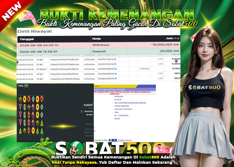 BUKTI JACKPOT SLOT GATES OF OLYMPUS 1000 TERPERCAYA DI INDONESIA TGL 09-09-2026