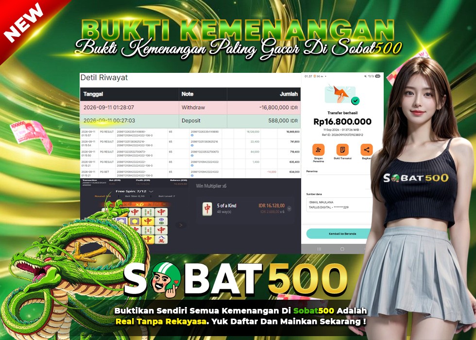 BUKTI JACKPOT SLOT MAHJONG WAYS  DI INDONESIA TGL 11-09-2026