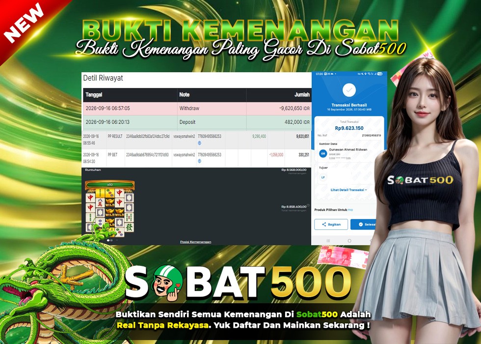 BUKTI JACKPOT SLOT MAHJONG WINS 2 TERPERCAYA DI INDONESIA TGL 16-09-2026